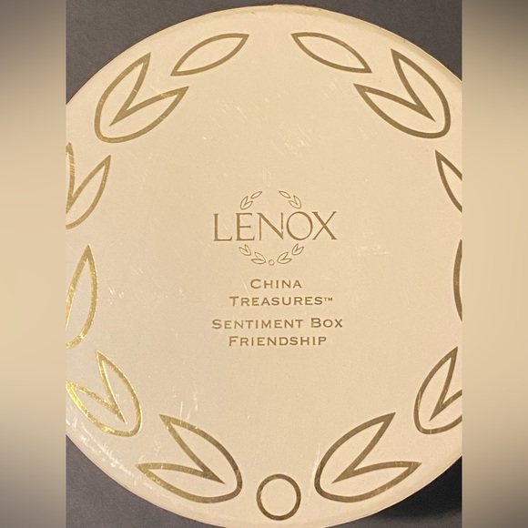 Lenox Sentiments Collection Friendship Box New In Box - Picture 2 of 4